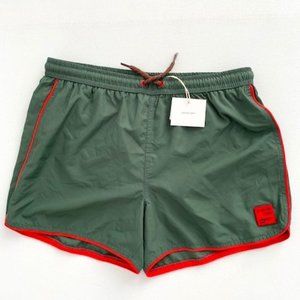 Zara Boy's Swim Trunks Shorts Army  Green